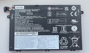 Lenovo ThinkPad E14 Gen1 Battery Akku 45 Wh 4050mAh 12,6V SB10T83130 70-80%