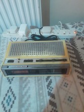 Bush BW5500A Retro LED Clock Radio – Powers On – Spares or Repairs