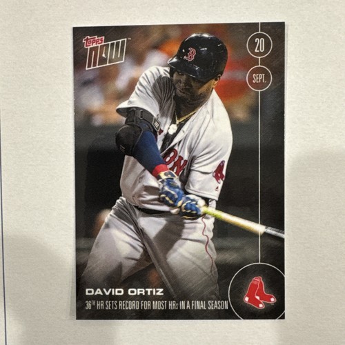 2016 Topps Now 482 David Ortiz