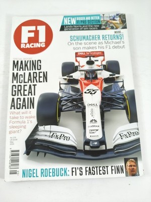 F1 RACING Magazine May 2019 No 279 McLaren Schumacher Bottas Zak Brown