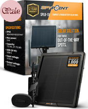 Solar Panel for Trail Camera with Internal Battery for Outdoor Trail Camera Sola