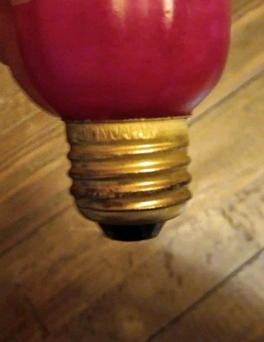 Antique 1920s Santa Claus Lightbulb Ornament, Handpainted Glass, Made in Japan - Picture 9 of 10