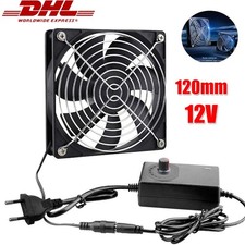 120mm PC Ventilator Gehäuselüfter Kühler Computergehäuse Kühlung Ventilator 230V
