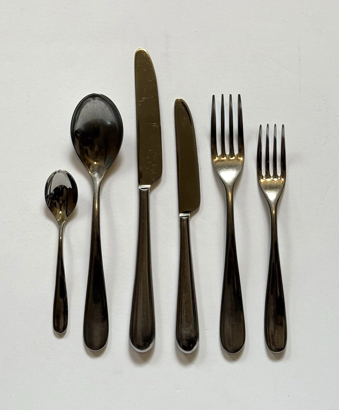 Alessi Ettore Sottsass Nuovo Milano 6 Pc. Place Setting S/S Flatware