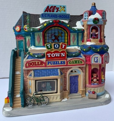 Lemax Christmas Village Toy Town Lighted Porcelain Building