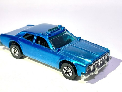 #ad CUSTOM MADE SPECTRAFLAME BLUE 🇺🇸😎🟦 Hot Wheels 1977 Sheriff Police Car $44.62