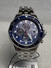 Citizen Eco Drive Mens Blue Dial Watch. CA0540-56L. 