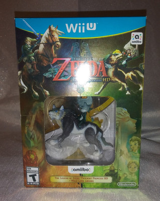 *NEW!* Legend of Zelda Twilight Princess HD Nintendo Wii U w/ Wolf Link Amiibo