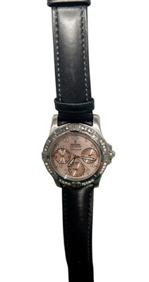 Festina Several Ladies Multifunction Chronograph Watch‎ 35mm Pink Bling 16021 FESTINA Swiss Made Quartz 35MM Rose Gold Black Dial Women main image 4