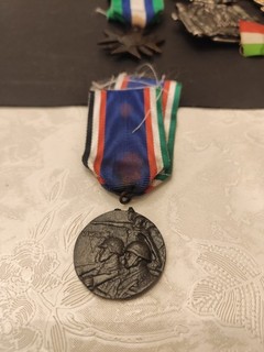 MEDAGLIA Due Popoli Una Guerra PNF VENTENNIO FASCISTA