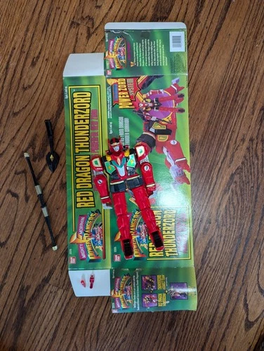 Mighty Morphin Power Rangers Red Dragon Thunderzord MMPR Bandai 2225 Vtg 1994