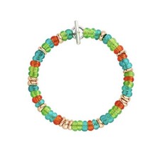 Bracciale Dodo Rondelle DBC5003_RONDE_VERAG Bracele Rosè Multicolor Plastica