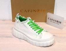 CAFè NOIR Canvas Fashion-Sneaker Plateau Fra...