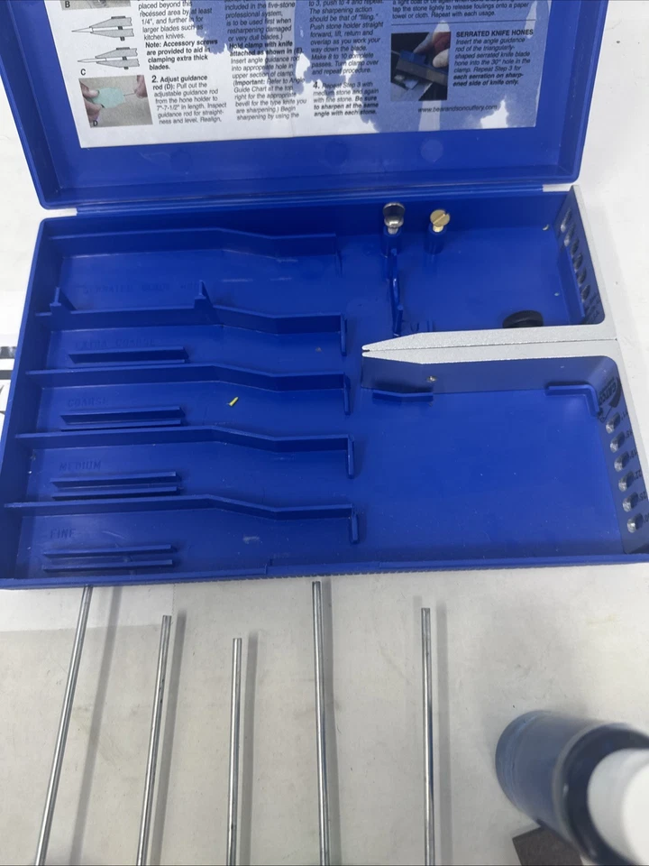 Vintage Gatco Edgemate Professional Knife Sharpening System In Case - Image 4 of 4