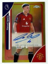 2025-26 Topps Chrome PL Gold Auto #/50 Manuel Ugarte 🇺🇾 Manchester United