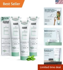 Whitening Toothpaste with Natural Enzymes - Sensitive Teeth, Magic Mint, 4 oz