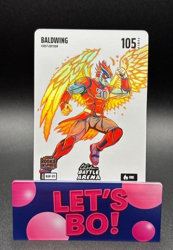 Bo Jackson Battle Arena BALDWING `Drake Baldwin` Blizzard Fire #BLBF-371 (RC)