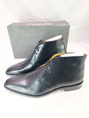 Carlos By Carlos Santana Corazon Boots Men's Size 13 (D) Black Leather Chukka 