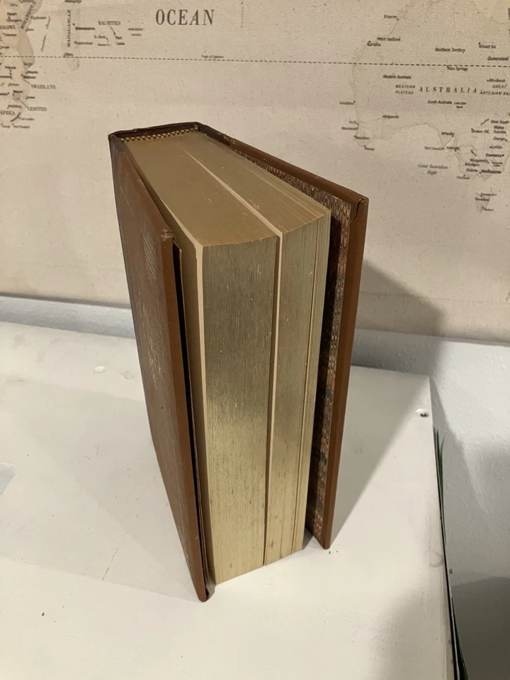 John Steinbeck Five Books In One Amaranth Press 1986 Leather Gold-leaf-type HC Foto 4 de 4