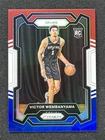 2023-24 Panini Prizm Victor Wembanyama #136 Red White Blue RC Rookie &09021