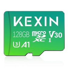 128GB Micro SD Card with Adapter - Up to 90MB/s 4K, V30, A1, C10, 4K UHD High...