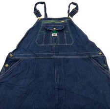 Liberty Overalls 48x32 50x29 Denim Blue Carpenter Chore Workwear Farm Ranch
