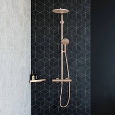 Hansgrohe Thermostatic shower set  (Brushed Bronze)