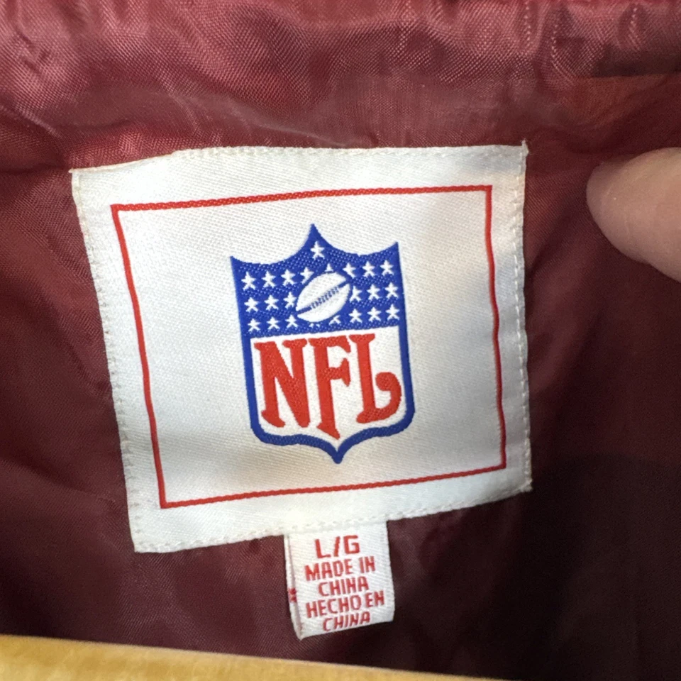 Vintage 90s NFL Washington Redskins Sports Illustrated Windbreaker Jacket Men L - Image 3 of 4