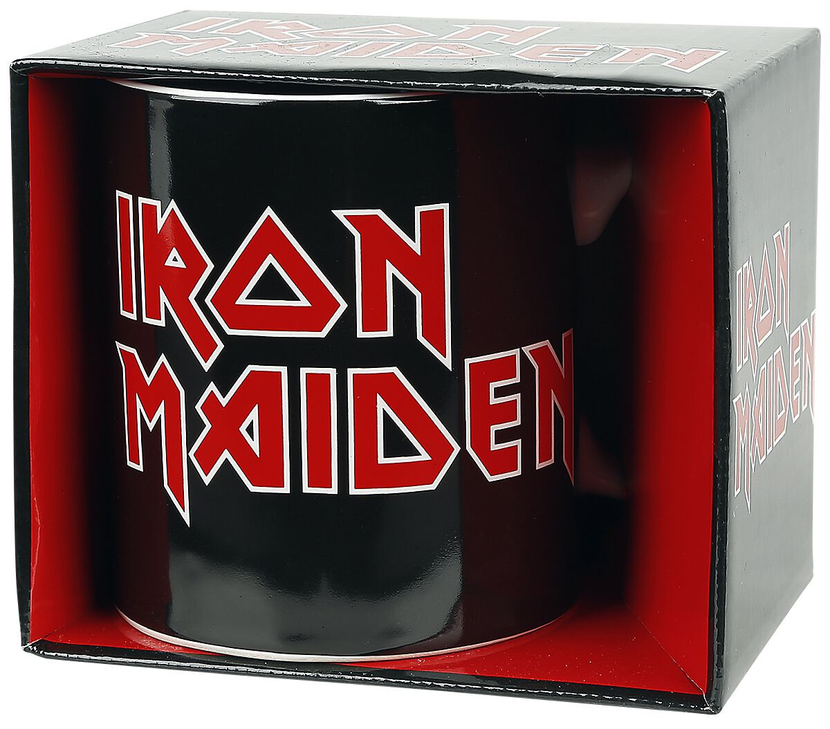 GGS Tasse Унисекс с логотипом Iron Maiden Стандарт schwarzrotwei 3090₽
