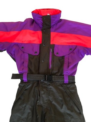 Vintage 80 s Herren Colmar All In One Skianzug Gr. Taille 34  #90