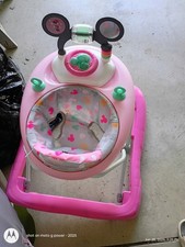 Disney Baby Minnie Mouse Forever Besties 2-In-1 Baby Activity Walker - Easy Fold