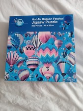 Rompecabezas Mundo Globo Aire Caliente Festival 500 Piezas