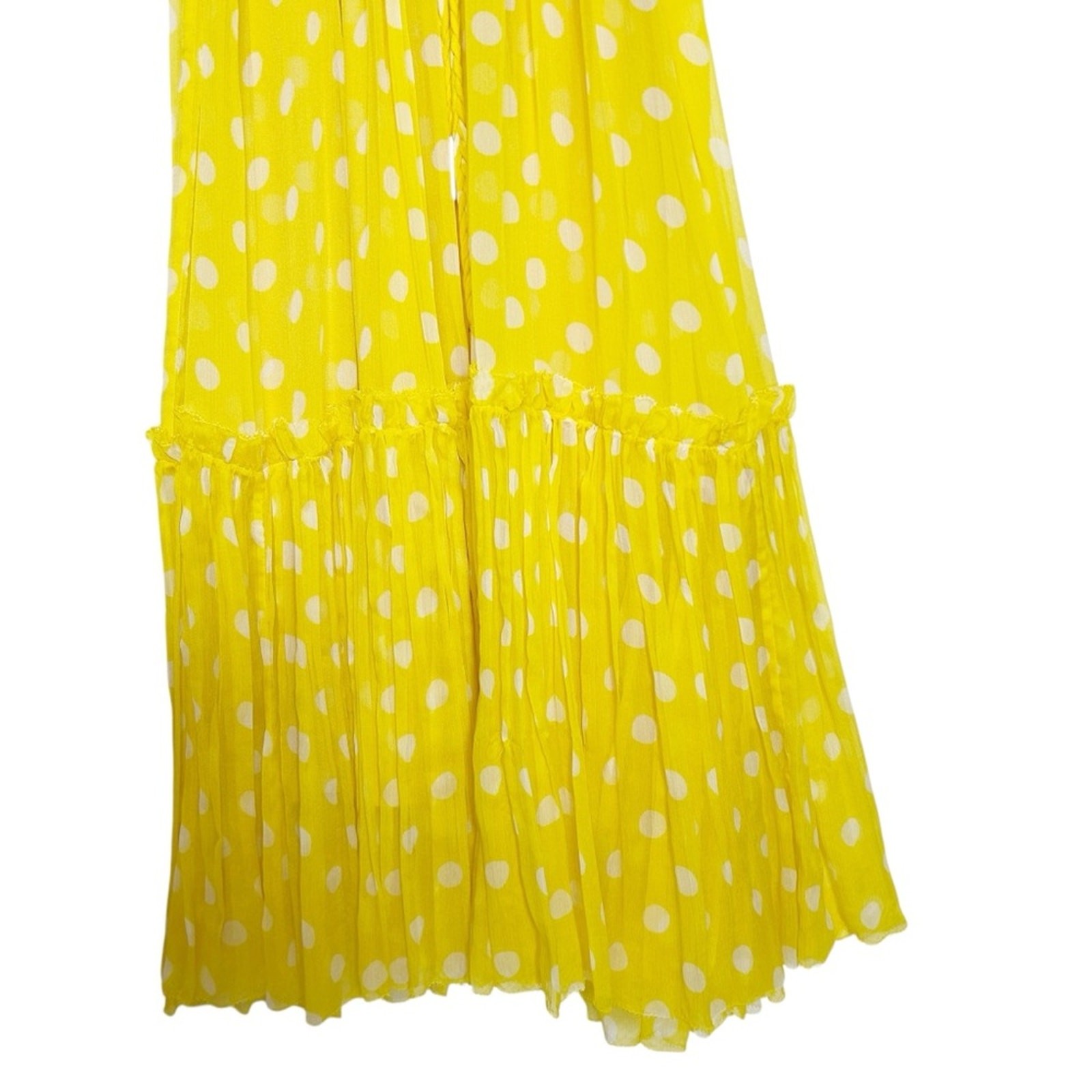 ZIMMERMANN Brightside Polka Dot Silk Chiffon Midi… - image 5