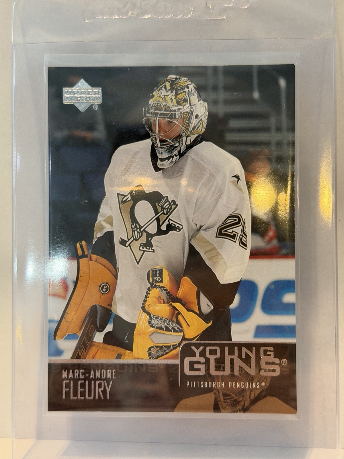 MARC-ANDRE FLEURY 2003-04 Upper Deck #234 YOUNG GUNS YG ROOKIE CARD RC RAW NR MT