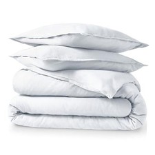 Flannel Duvet Cover Set - Queen - 100 Cotton, Velvety Soft Heavyweight