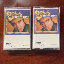 Elvis - 50 Years 50 Hits cassette 1985, RCA, SVK2-0710 
