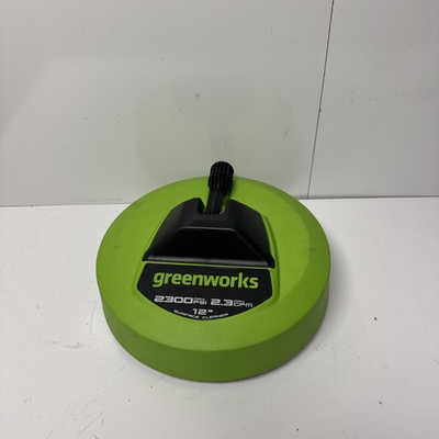 #ad Greenworks 12 inch Rotating Surface Cleaner 2300 PSI SC120 $34.00
