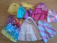 Barbie Dolls Bundle Of 10 Different style Skirts Clothes 