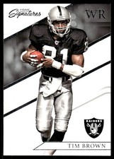 Tim Brown 2016 Panini Prime Signatures #121 Raiders NFL READ FREE SHIPPING