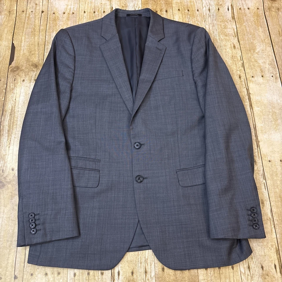 Express Photographer Suit Fitted Light Gray 38S 33W 29I - Image 2 of 4