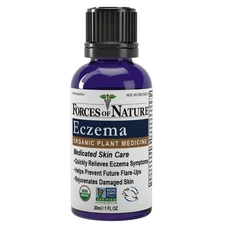 Forces of Nature Eczema Control Sensitive Dry and Itchy Skin Relief Steroid-F...