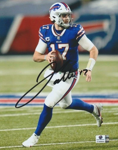 Josh Allen Buffalo Bills Signed Autographed 8x10 Photo with COA
