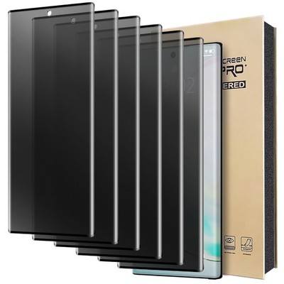 2X/4X/6X Privacy Tempered Glass Screen Protector For Samsung Galaxy Note10/Plus