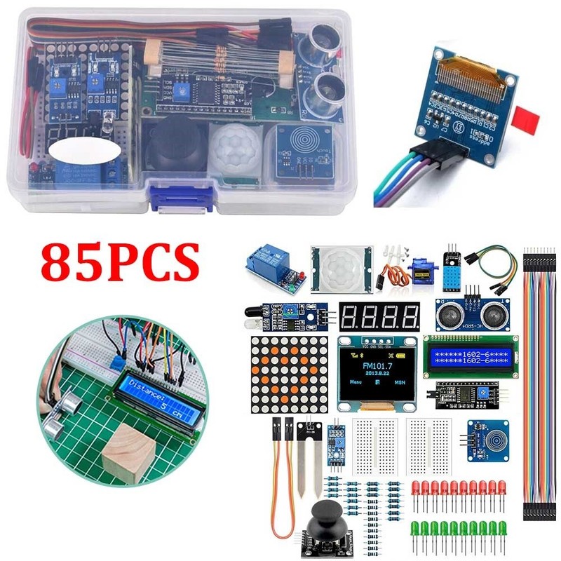 85PCS Complete Starter Kit for Arduino UNO R3 Nano V3 0 2560 Mega 328