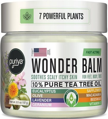 Tea Tree Oil Balm Extra Strength for Itchy Skin Plant Powered