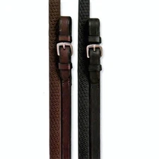 NEW Nunn Finer Soft Grip Reins - Havana