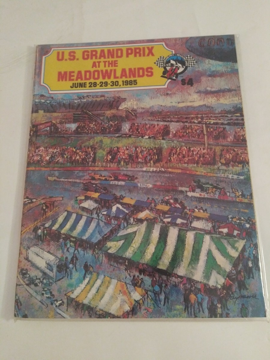 Meadowlands Grand Prix CART Indy Car Race Program-6/30/1986-Unser