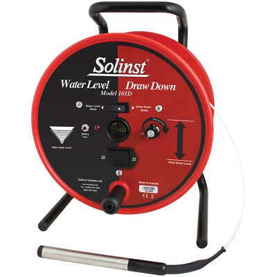 Solinst Model 101D WL Draw Down Water Level Meter P7/LM3 150m