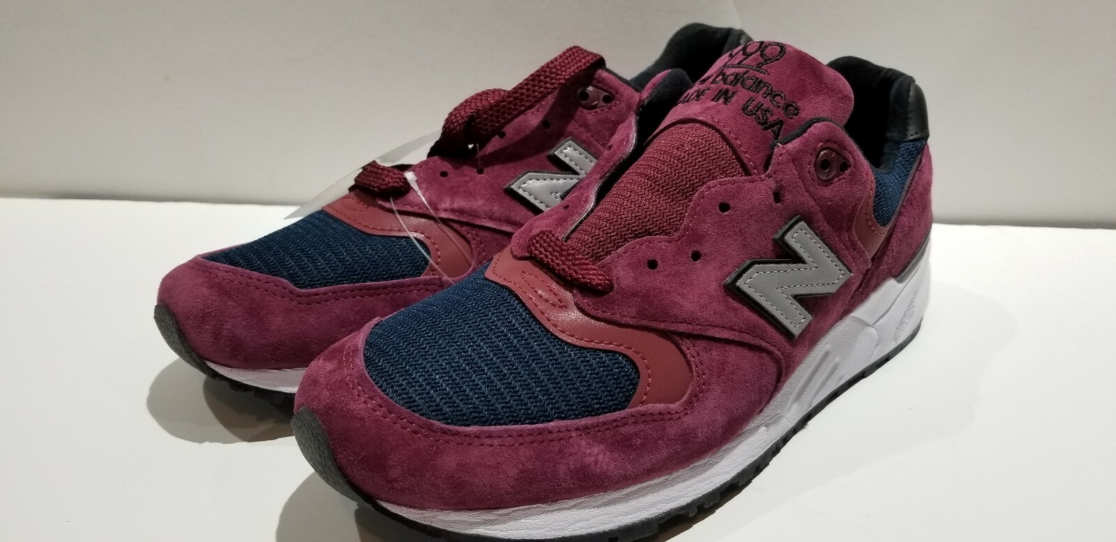 New Balance Balance Balance MiUSA M999JTA Maroon Navy Men’s Size 9 12c982 New Balance Balance Balance MiUSA M999JTA Maroon Navy Men’s Size 9 12c982