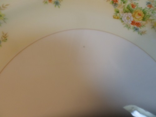 3 Beautiful Vintage Rose China Floral Designed Occupied Japan Dinner Plates - Picture 8 of 9